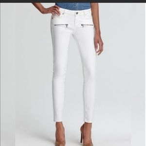 PAIGE verdugo indo zip white